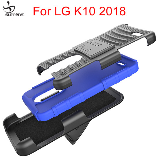 Rugged Holster Cases for LG K10 2018