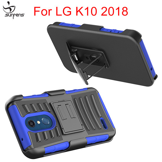 Rugged Holster Cases for LG K10 2018