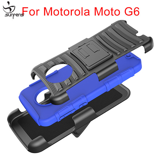 Rugged Holster Cases for Motorola G6