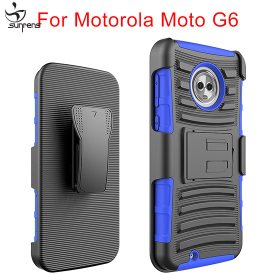 Rugged Holster Cases for Motorola G6