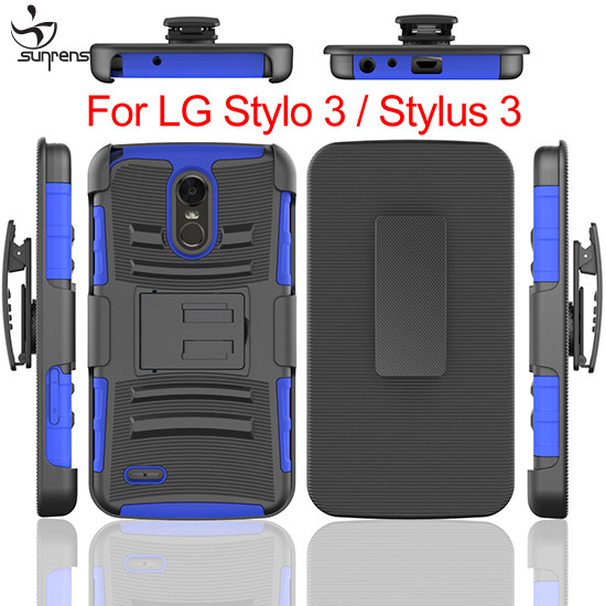 Rugged Holster Cases for LG Stylos