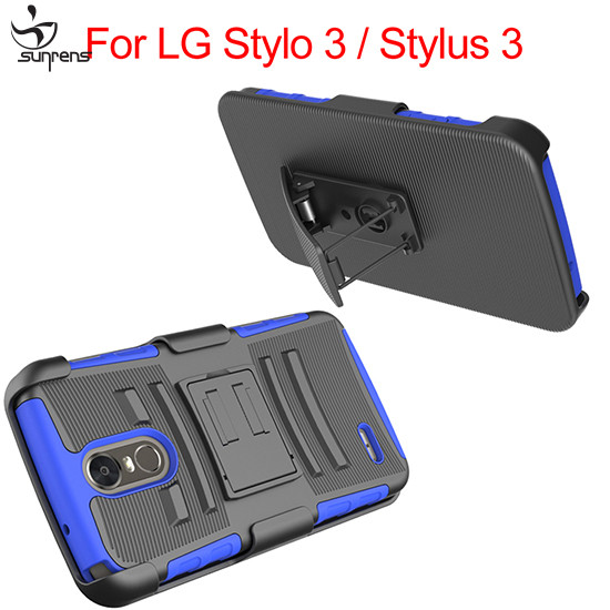 Rugged Holster Cases for LG Stylos