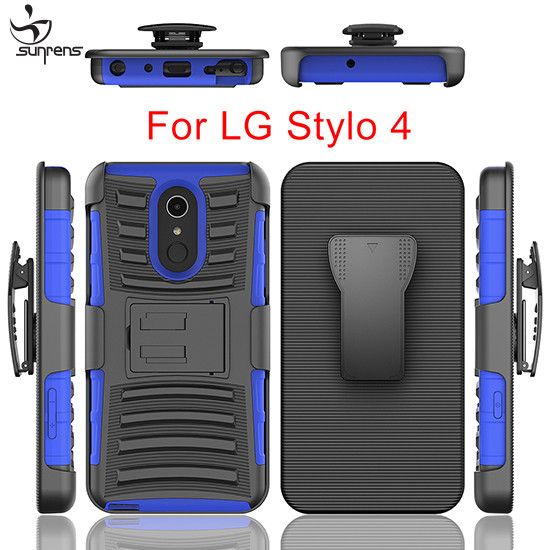 Rugged Holster Cases for LG Stylo4