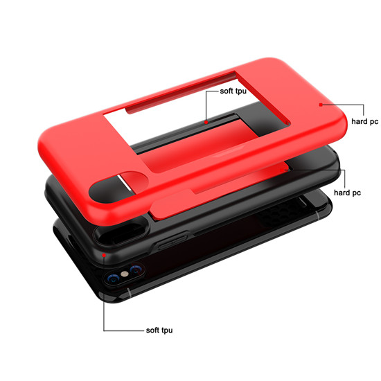 Poket Hybrid Protector Cover for Apple iPhoneXSMAX