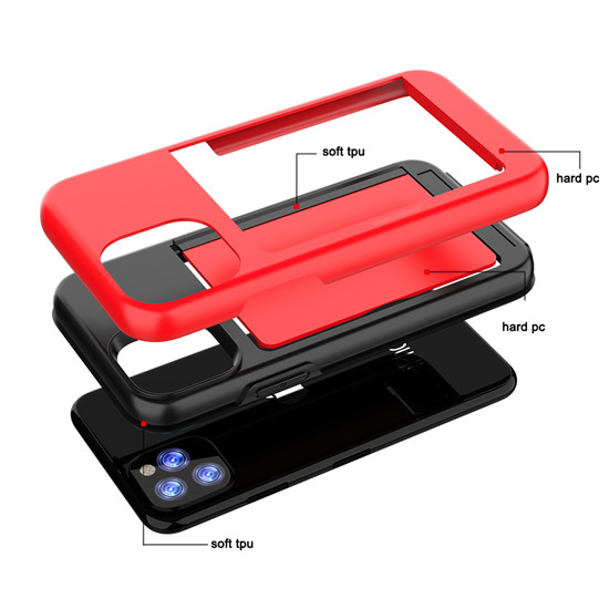 Slot Card Holder Case for iPhone11 2019