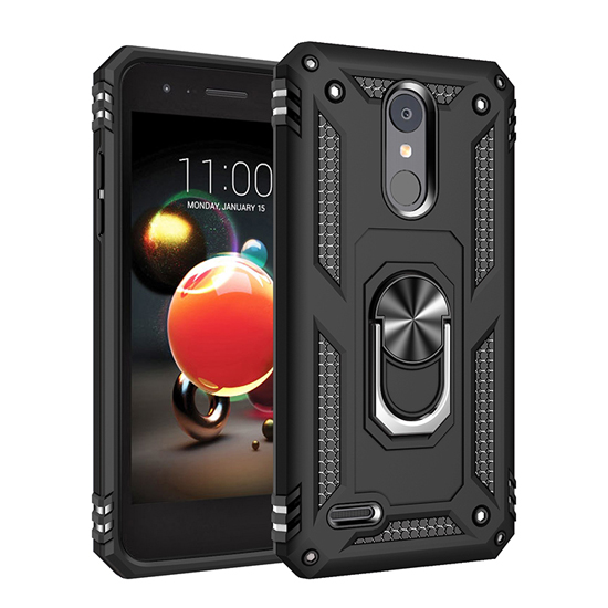 Magnetic Kickstand hybrid case for lg aristo2