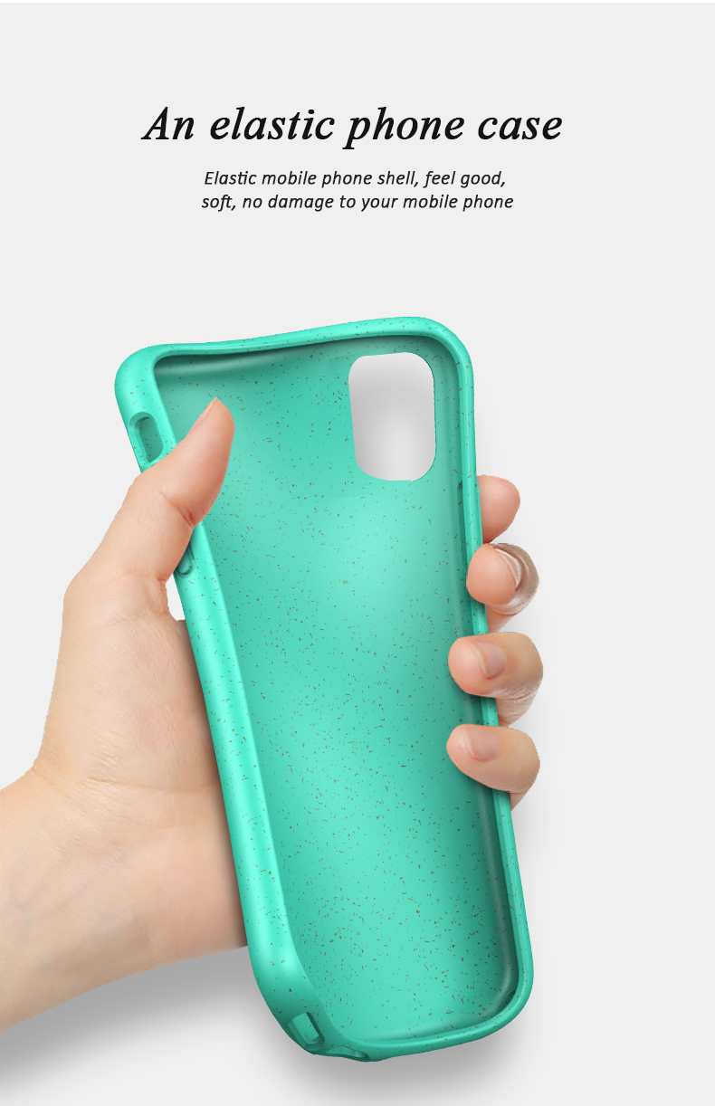 Biodegradable wheat straw case for S20plus