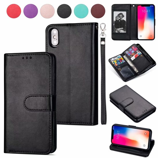 Wallet leather case for iPhonemax