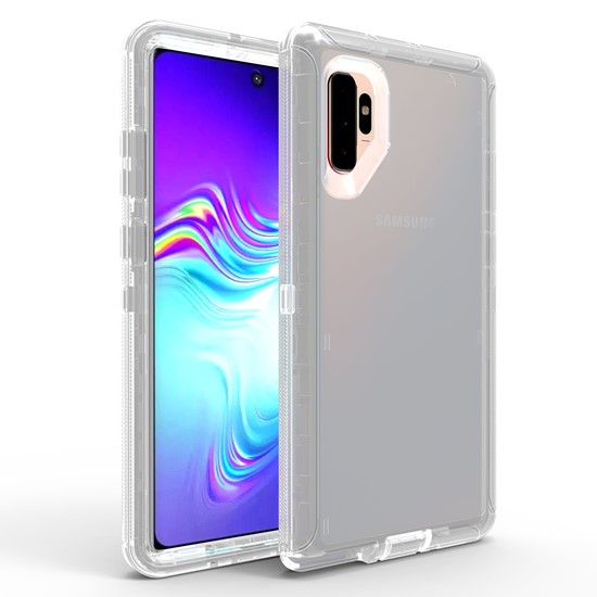 Transparent defender case for Sam Note10