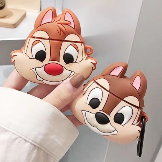 Cartoon 3D Silicone Cover for Airpods1/2