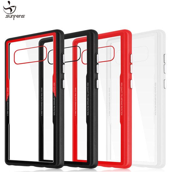 Hybrid Tempered Glass Case for Samsung note9 note8