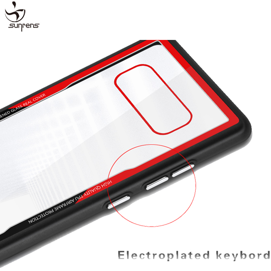 Hybrid Tempered Glass Case for Samsung note9 note8