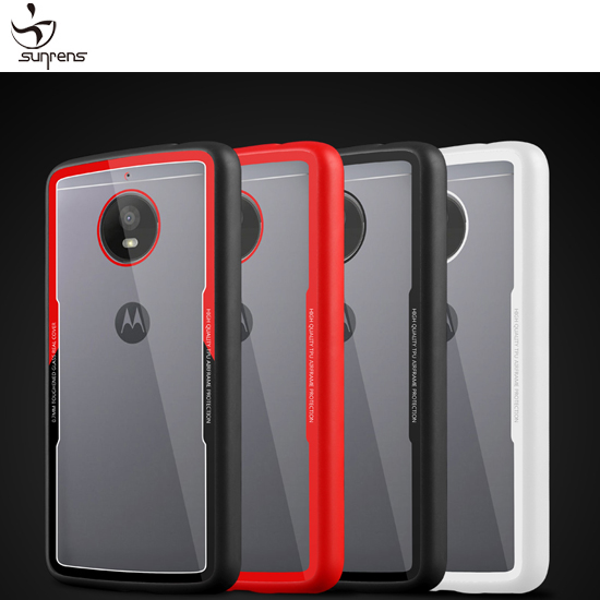 Hybrid Tempered Glass Case for Motorola E4 E4plus