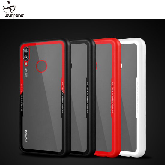 Hybrid Tempered Glass Case for Huawei P20lite