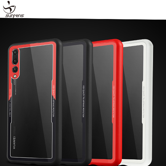 Hybrid Tempered Glass Case for Huawei P20Pro